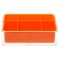 Make-up Tray Made of Thermoplastic Resins in Orange Finish